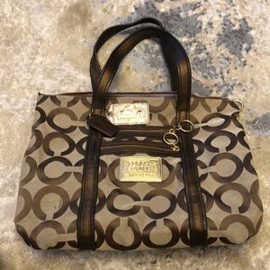 Coach hand bag